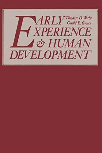 Tapa de Early Experience and Human Development