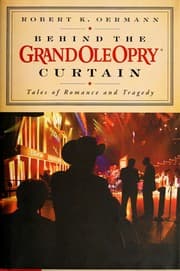 Tapa de Behind the Grand Ole Opry curtain