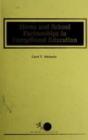 Tapa de Home and school partnerships in exceptional education