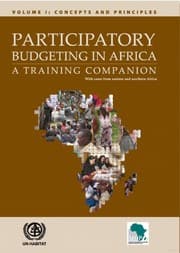 Tapa de Participatory budgeting in Africa