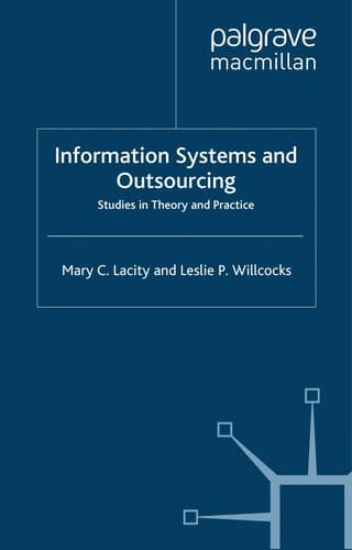Tapa de Information systems and outsourcing