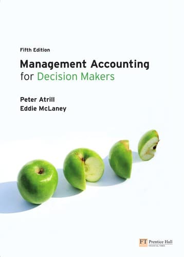 Tapa de Management accounting for decision makers