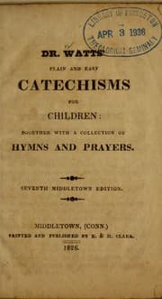 Tapa de Plain and easy catechisms for children
