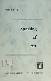 Tapa de Speaking of art