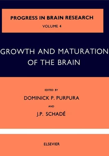 Tapa de Progress in brain research