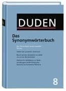 Tapa de Das Synonymworterbuch / Synonyms (Duden)