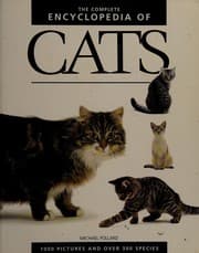 Tapa de The complete encyclopedia of the cat