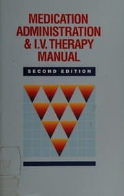 Tapa de Medication Administration & Iv-Therapy Manual