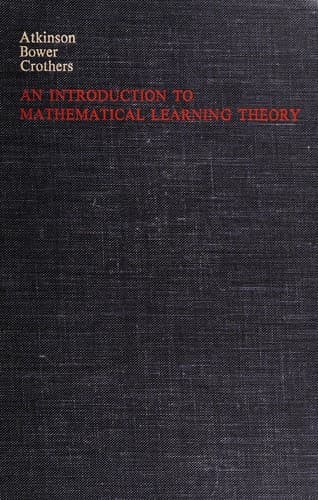 Tapa de An introduction to mathematical learning theory