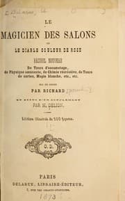 Tapa de Le magicien des salons, ou, Le diable couleur de rose