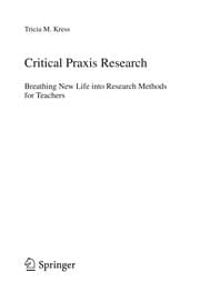 Tapa de Critical praxis research