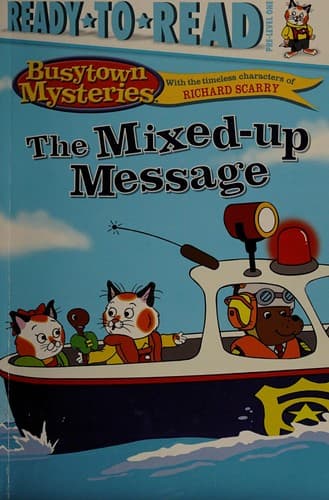 Tapa de The mixed-up message