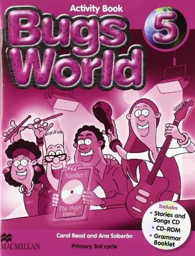 Tapa de BUGS WORLD 5 Ab Pk