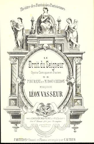Tapa de Le droit du seigneur