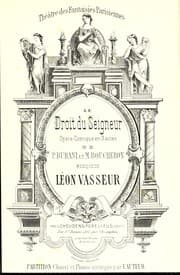 Tapa de Le droit du seigneur