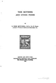 Tapa de The Mother and Other Poems
