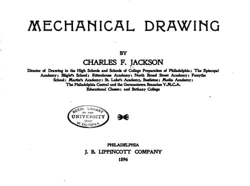 Tapa de Mechanical drawing