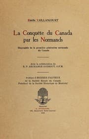 Tapa de La conquête du Canada par les Normands