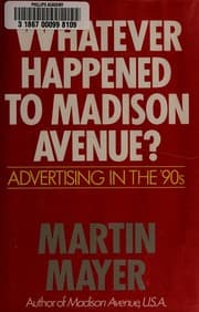Tapa de Whatever happened to Madison Avenue?