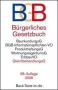 Tapa de Bürgerliches Gesetzbuch