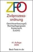 Tapa de Zivilprozessordnung