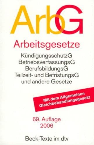 Tapa de Arbeitsgesetze