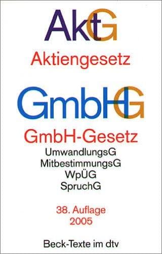 Tapa de Aktiengesetz
