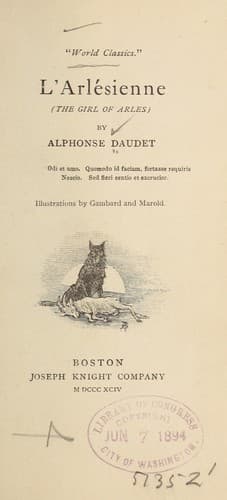 Tapa de L'Arlésienne