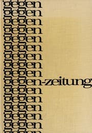 Tapa de Gegen-Zeitung
