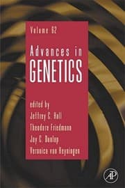 Tapa de Advances in genetics