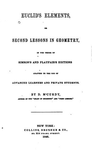 Tapa de Euclid's elements