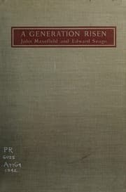 Tapa de A generation risen