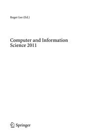 Tapa de Computer and Information Science 2011