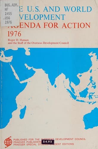 Tapa de The U.S. and World Development