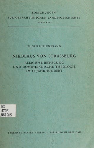 Tapa de Nikolaus von Strassburg