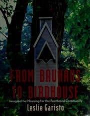 Tapa de From  bauhaus to birdhouse