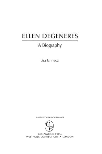 Tapa de Ellen DeGeneres