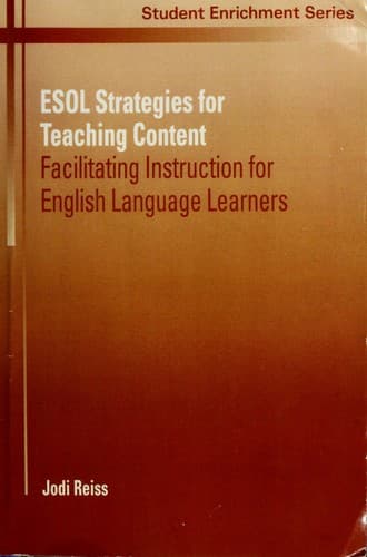 Tapa de ESOL strategies for teaching content