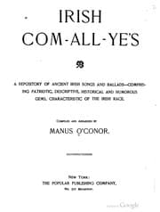 Tapa de Irish com-all-ye's
