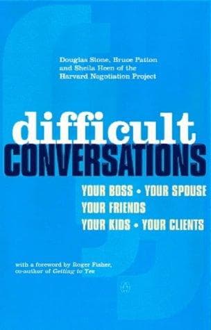 Tapa de Difficult Conversations