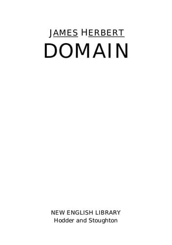 Tapa de Domain