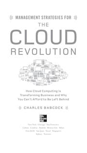 Tapa de Management strategies for the cloud revolution