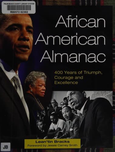 Tapa de African American almanac