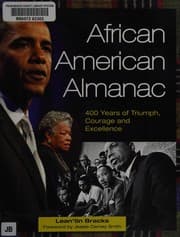 Tapa de African American almanac