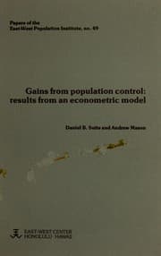Tapa de Gains from population control