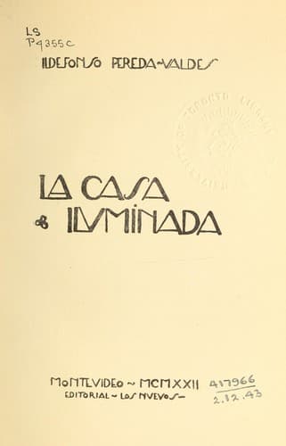 Tapa de La casa iluminada
