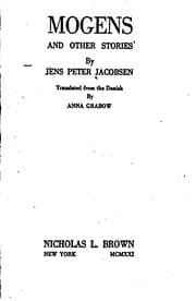 Tapa de Mogens, and Other Stories: And Other Stories, Short Story Index Reprint Ser