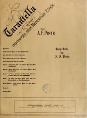Tapa de Tarantella (in C minor) improvised from Naderman Etude