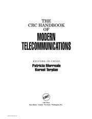 Tapa de The CRC handbook of modern telecommunications