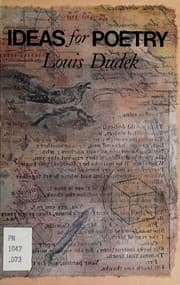 Tapa de Ideas for poetry